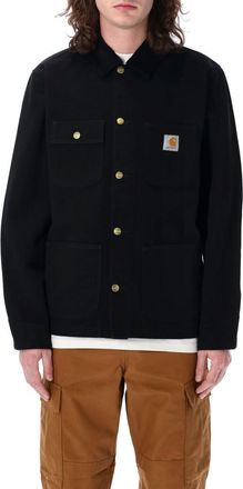 Carhartt Work in Progress Black Logo Patch Jacket