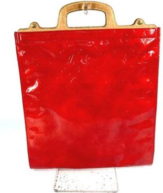 Louis Vuitton Tweedehands Canvas Louis Vuitton tassen - Dames - Vintage Handtas - Rood - ONE Size - Vintage