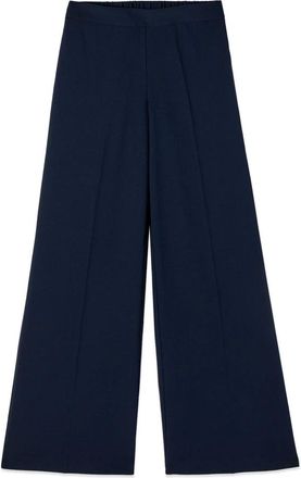 Oltre Broeken, Dames, Blauw, S, Polyester, Palazzo Broek met Wijde Pijpen