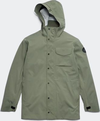 Canada Goose Imperm&eacute;able Nanaimo Black Label (Hommes, Sagebrush, G)