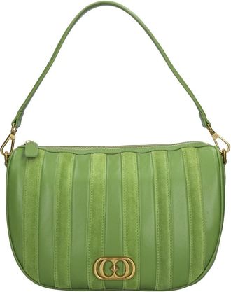 La Carrie Tugela Tas - Dames - Schoudertassen - Groen - ONE Size - Leer - Tassen