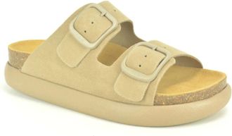 Scholl Schoenen, Dames, Beige, 38 EU, Nubuc Muil 2B DZ