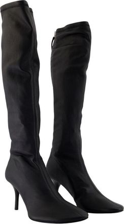 Acne Studios Womens Boots - Acne Studios Leather Black Lambskin Shoes