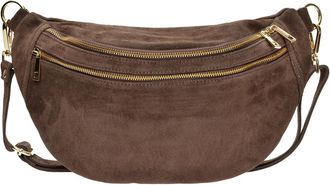 Luisa Vannini Bordeaux Leren Tas