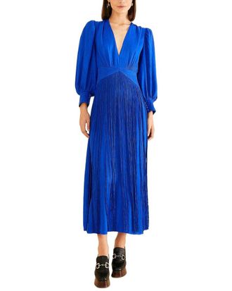 Farm Rio Bright Fringes Maxi Dress
