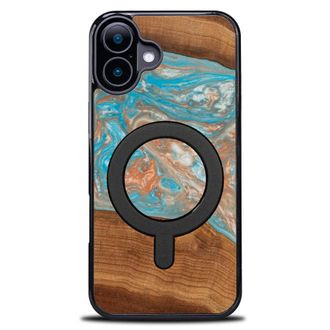 OEM Funda Bewood Unique Para Iphone 16 Plus - Planetas - Saturno Con Magsafe