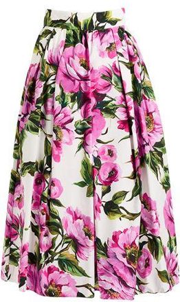 Dolce & Gabbana HOSEN & R&Ouml;CKE - Midi-R&ouml;cke auf YOOX.COM