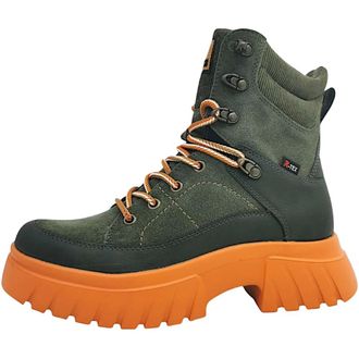 Rieker Evolution Veterschoenen - Dames - Schoenen - Groen - Maat: 40 EU Su&egrave;de