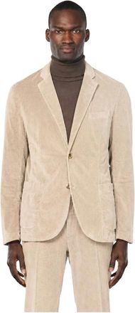 Mason's Tiziano Blazer - Heren - Blazers - Beige - 3XL - Katoen - Jassen