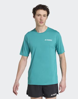 adidas Terrex Xperior Climacool+ - T-shirt blu ottanio