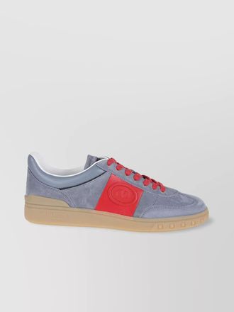 Valentino Garavani upvillage suede rubber panel sneaker