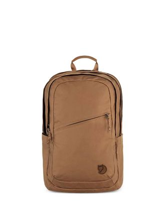 Fjällräven Räven zip backpack - unisex - Recycled Polyester/Organic Cotton/Recycled Polyamide - One Size - Brown