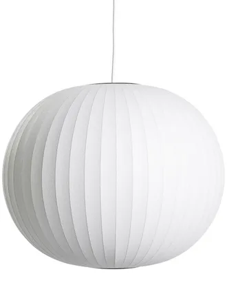 HAY Lampada pendente Nelson Ball Bubble grande - Bianco