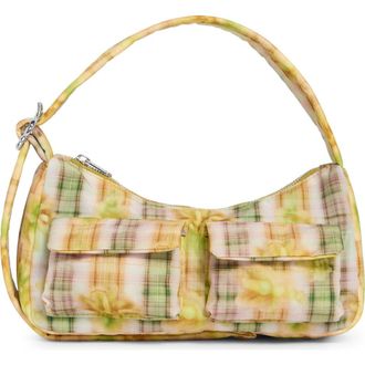 Baggu Cargo Nylon Shoulder Bag in Boxer Plaid at Nordstrom Rack