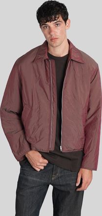 Our Legacy Bomber Jacket In Red Polyamide