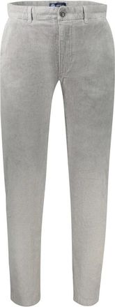 North Sails Slim-fit Velvet Broek - Heren - Slim Fit Broeken - Grijs - W31 - Katoen - Broeken