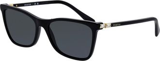 Swarovski Womens Sk6004 55Mm Sunglasses