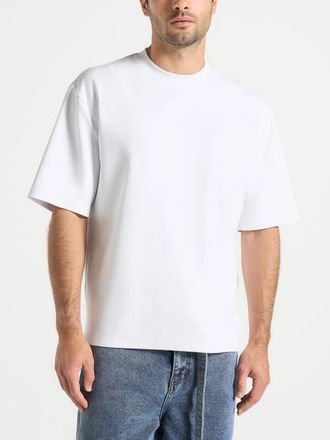 Mani&egrave;re De Voir Relaxed Fit Cotton T-Shirt in White at Nordstrom, Size Xx-Large
