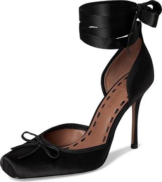 Steve Madden Larina Womens Shoes Black Satin : 9.5 M, Synthetic