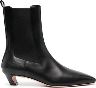 Bally Chelsea Boot - Dames - Laarzen met Hak - Zwart - 39 EU - Leer - Schoenen