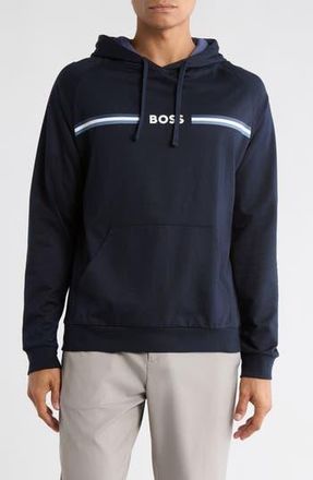 BOSS Authentic Hoodie in Navy at Nordstrom Rack, Size Medium