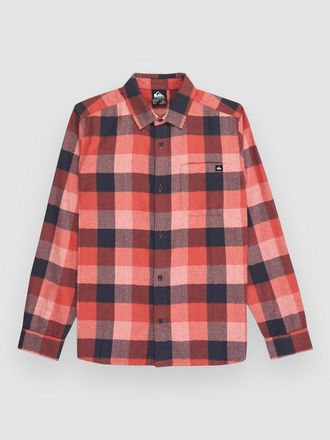 Quiksilver Motherfly Plaid Kids Hemd rot