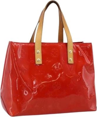 Louis Vuitton Pre-owned Vintage Hand Bag - Dames - Vintage Shopper - Rood - ONE Size - Leer - Vintage