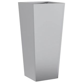 vidaXL Jardinera De Acero Inoxidable 35x35x75 Cm Vidaxl