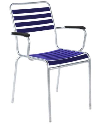 Schubiger M&ouml;bel L&auml;ttlistuhl Rigi mit Armlehnen