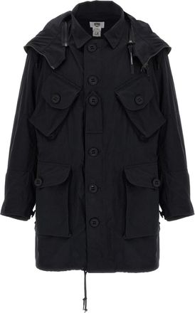 Junya Watanabe Black Removable Hood Parka