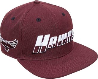 Pro Standard Mens Pro Standard Maroon Maryland Eastern Shore Hawks Evergreen Hawks Snapback Hat at Nordstrom