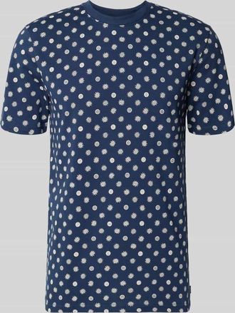 Scotch & Soda Regular Fit T-Shirt mit Rundhalsausschnitt in Marine, Gr&ouml;&szlig;e XXL