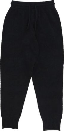 Nike Boucle High-Waisted Oversized Zwarte Broek - Heren - Trainingsbroeken - Zwart - M - Polyester - Fitness