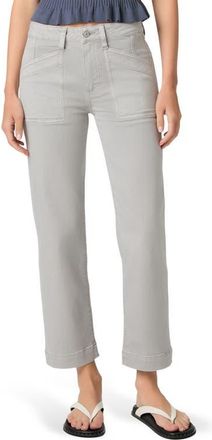 Paige Quincy Ankle Straight Leg Pants in Vintage River Rock at Nordstrom, Size 32