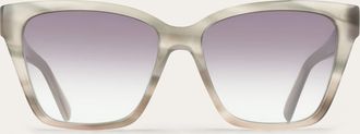 Ferragamo Women Rectangular frame sunglasses Colorless