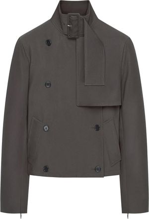 Courr&egrave;ges Giacca con fibbia - Grigio