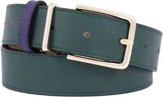 Piquadro Stylish Leather Belt - female - Piquadro - Belts - Green - ONE SIZE - Accessories