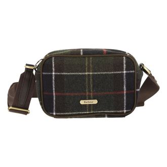 Barbour Mini borsa a tracolla Contin Tartan - - Bags - Donna - Marrone - ONE SIZE