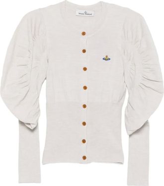 Vivienne Westwood Vest met pofmouwen en knopen - Grijs