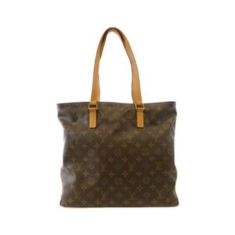 Louis Vuitton Pre-owned Tote Bags, male, Brown, Size: ONE SIZE Pre-owned Monogram Cabas Mezzo Tote Bag