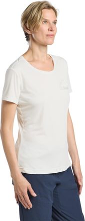 Jack Wolfskin T-Shirt JACK WOLFSKIN PEAK GRAPHIC T W, Damen, Gr. XXL (48), mtn, starkwei&szlig;, Obermaterial: 100% POLYESTER, Shirts T-Shirt
