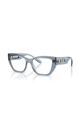 Michael Kors 54mm Square optical glasses in Blue at Nordstrom