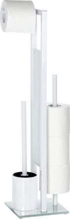WENKO Juego De Pie 3 Piezas Para Wc Rivalta Blanco - 21565100