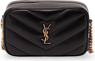 Saint Laurent Loulou Mini Camera Bag In Lambskin