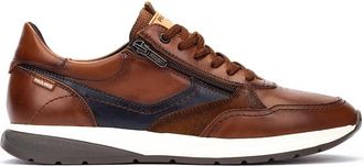 Pikolinos Getafe Leather Trainers for Men, Cuero, 8 UK