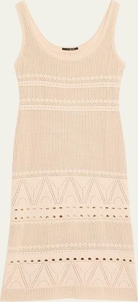 Kobi Halperin Emerson Scoop-Neck Cotton Knit Dress