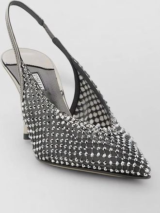 Le Silla gilda slingback pumps pointed toe stiletto