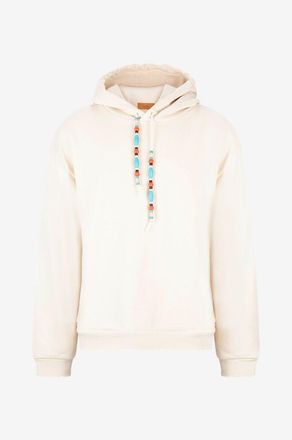 Alanui Kapuzensweatshirt Beaded