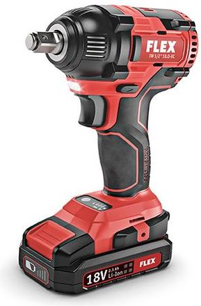 Flex Llave De Impacto Iw 1/2 18.0-ec Light Kit En Boxx + 2 Bater&iacute;as + Cargador - 920090