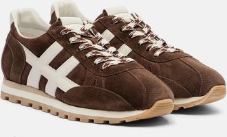 Hogan Cool Allacciato H suede sneakers